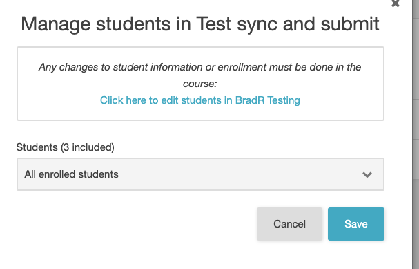 Crowdmark - Manage Students for the course