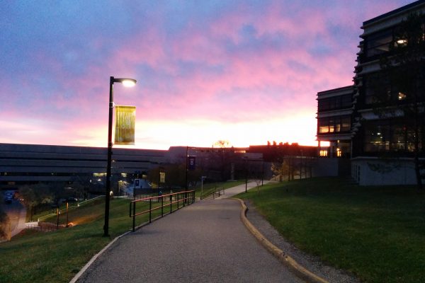 Systems and Databases manager, Doran Anderson submitted this photo from the fall. That sky looks good enough to eat!